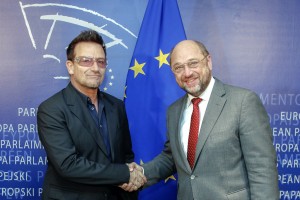 Bono, Martin SCHULZ - EP President