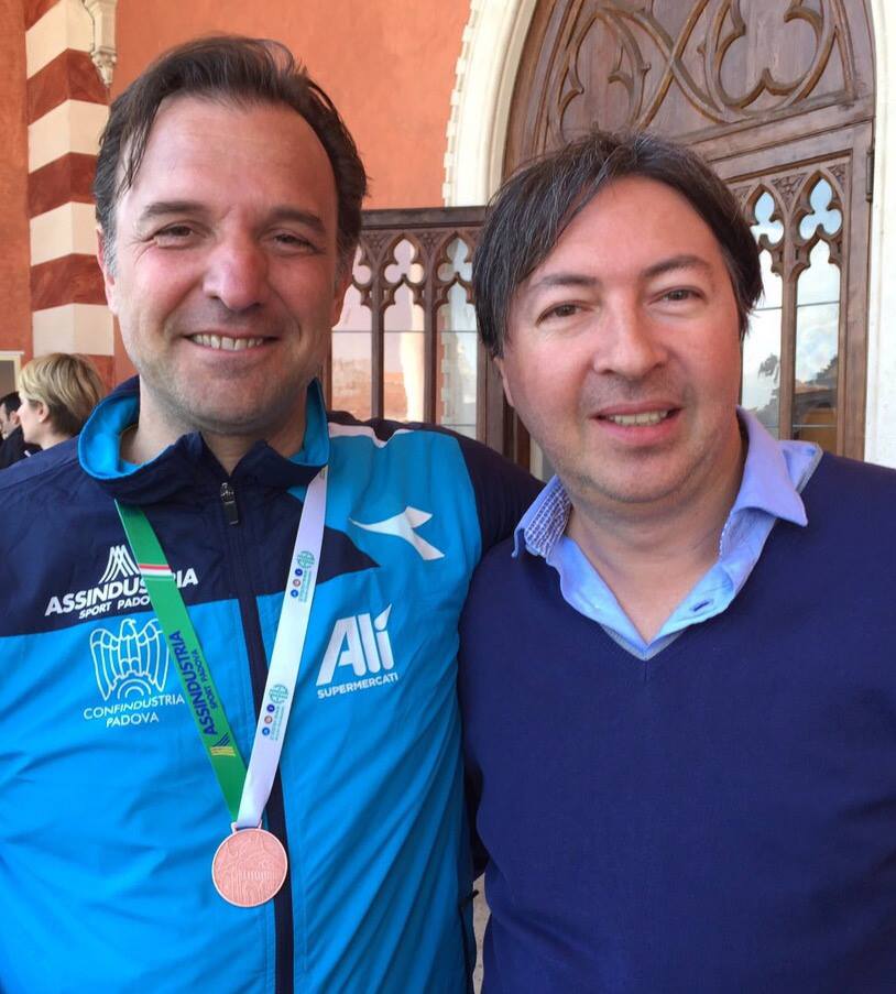 Io e Bitonci - Maratona S.Antonio 2015