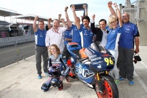 Tasca Racing: Louis Rossi corre con la moto del Cinquantenario del circuito di Le Mans