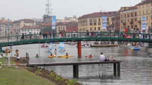 In Darsena a Milano con il Shuttlebike